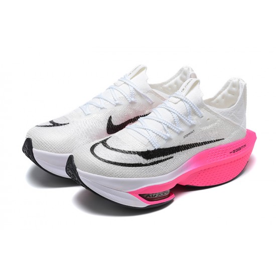 PK Sneakers Air Zoom Alphafly Next 2 White Pink Shoes 