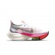 PK Sneakers Air Zoom Alphafly Next 2 White and Pink Shoes 