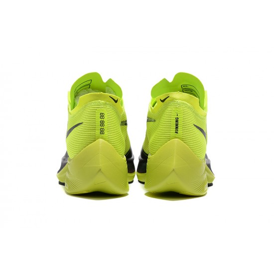 PK Sneakers ZoomX VaporFly NEXT Chartreuse Black Shoes 