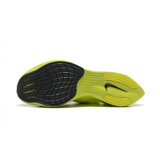 PK Sneakers ZoomX VaporFly NEXT Chartreuse Black Shoes 