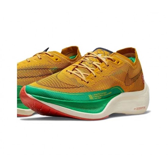 PK Sneakers ZoomX VaporFly NEXT Yellow Green Shoes 