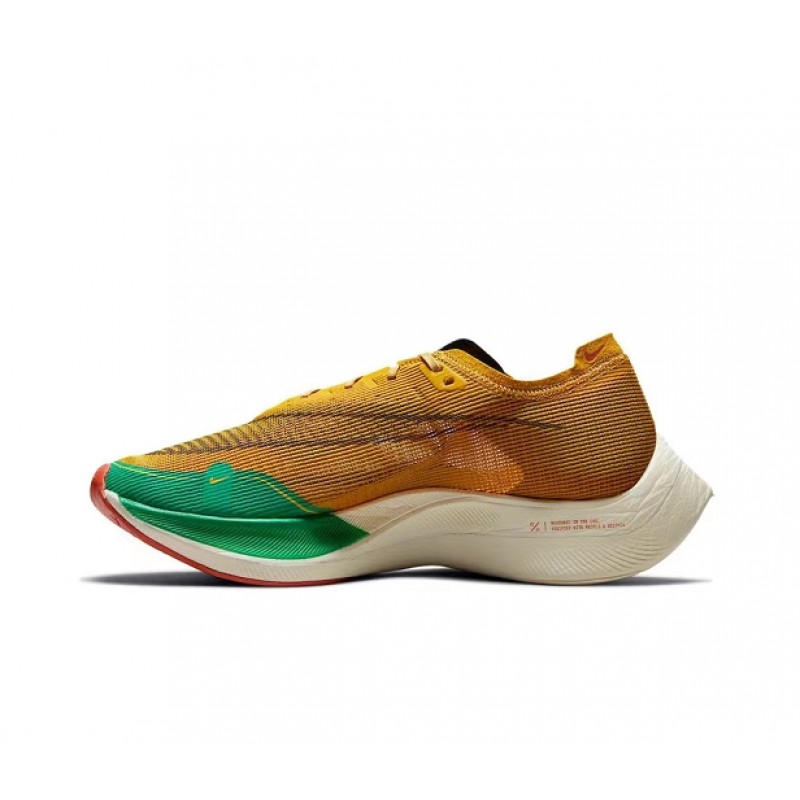 PK Sneakers ZoomX VaporFly NEXT Yellow Green Shoes 