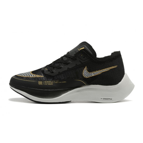 PK Sneakers ZoomX VaporFly NEXT Black Gold Shoes 