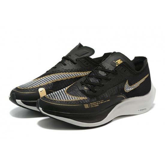 PK Sneakers ZoomX VaporFly NEXT Black Gold Shoes 