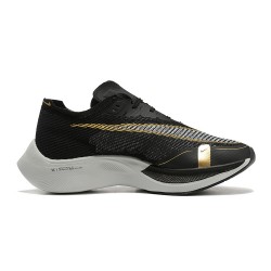 PK Sneakers ZoomX VaporFly NEXT Black Gold Shoes 