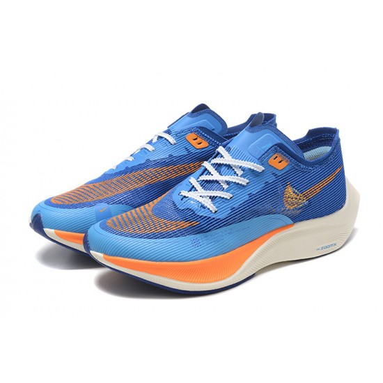 PK Sneakers ZoomX VaporFly NEXT Blue Orange Shoes 