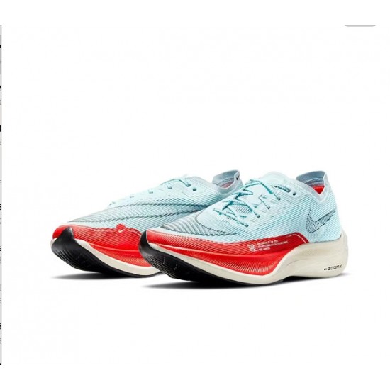 PK Sneakers ZoomX VaporFly NEXT Blue Red Shoes 