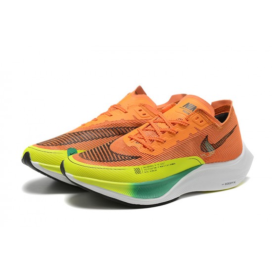 PK Sneakers ZoomX VaporFly NEXT Orange White Shoes 