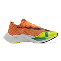 PK Sneakers ZoomX VaporFly NEXT Orange White Shoes 