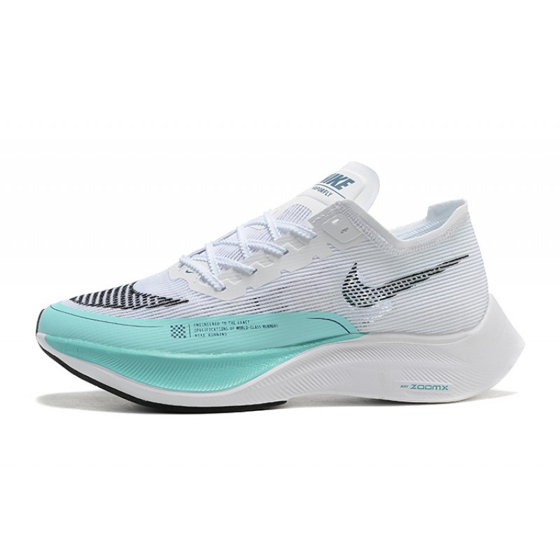 PK Sneakers ZoomX VaporFly NEXT White Blue Shoes 