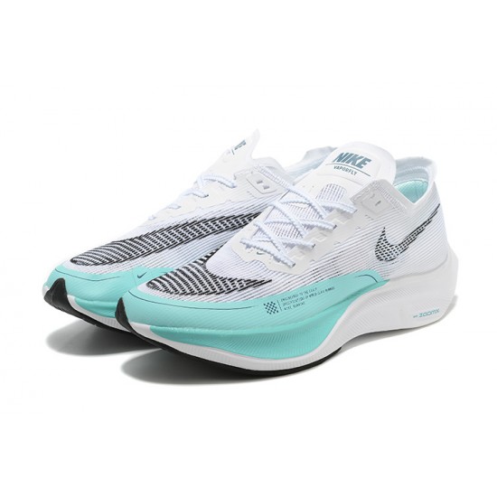 PK Sneakers ZoomX VaporFly NEXT White Blue Shoes 