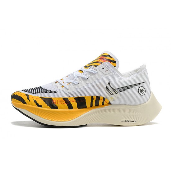 PK Sneakers ZoomX VaporFly NEXT White Orange Shoes 