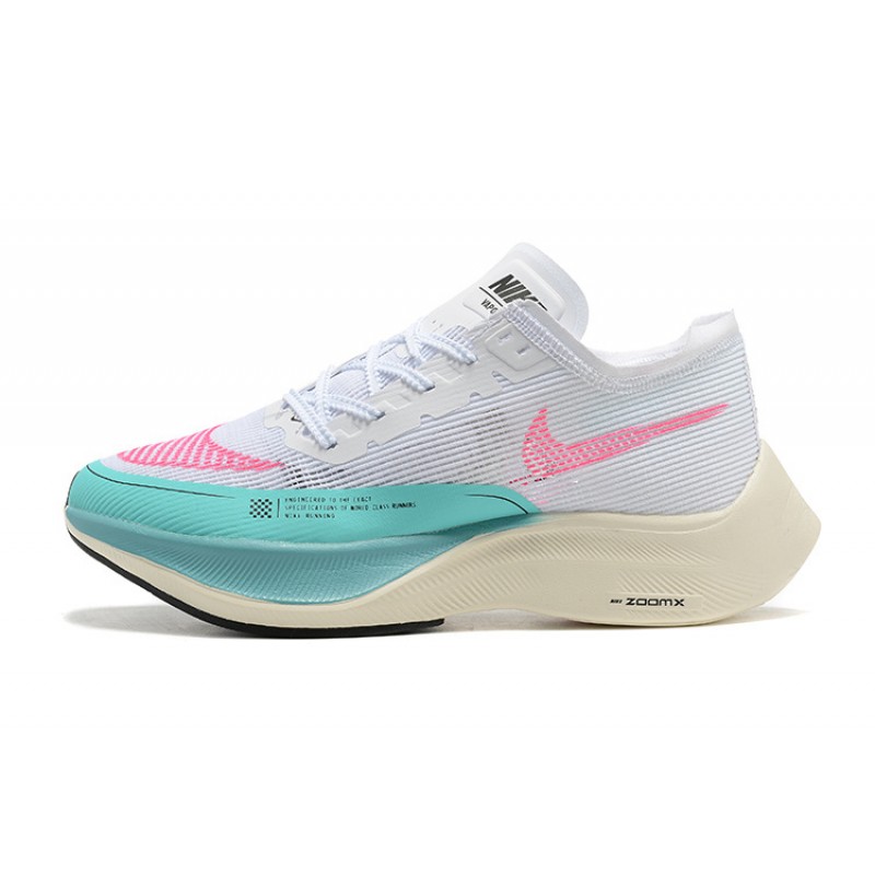 PK Sneakers ZoomX VaporFly NEXT White Pink Shoes 