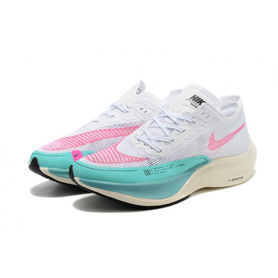 PK Sneakers ZoomX VaporFly NEXT White Pink Shoes 