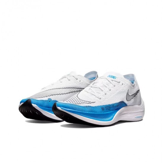 PK Sneakers ZoomX VaporFly NEXT White and Blue Shoes 