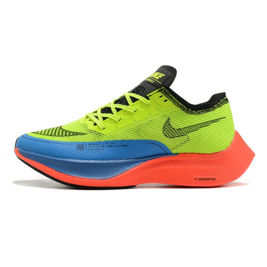 PK Sneakers ZoomX VaporFly NEXT Yellow Blue Shoes 