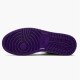 PK Sneakers Jordan 1 Low Court Purple White/Black-Court Purple 553558-125