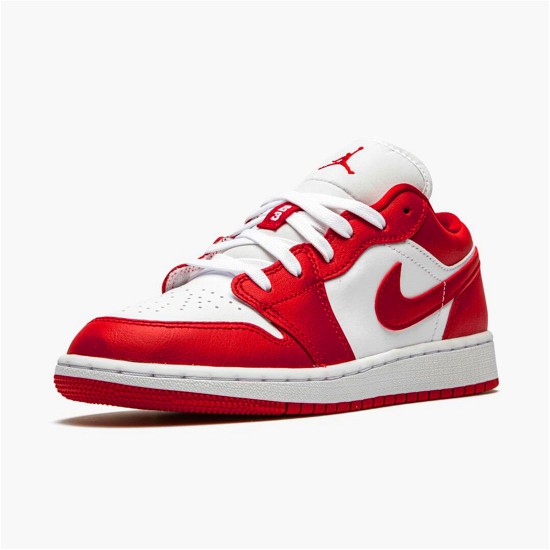 PK Sneakers Jordan 1 Low Gym Red White (GS) Gym Red/Gym Red-White 553560-611