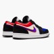 PK Sneakers Jordan 1 Low Lakers Top 3 Black/Court Purple-University Gold-Bright Crimson-Game Royal-White CJ9216-051