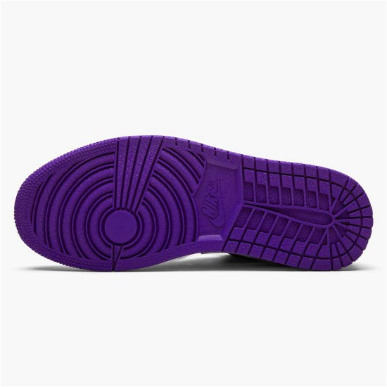 PK Sneakers Jordan 1 Low Court Purple Black Court Purple/Black-White 553558-501