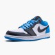 PK Sneakers Jordan 1 Low Laser Blue Black/Black-Laser Blue-White CK3022-004