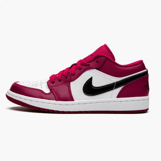 PK Sneakers Jordan 1 Low Noble Red Noble Red/Black-White-Noble Red 553558-604