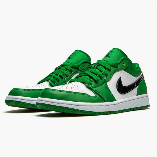 PK Sneakers Jordan 1 Low Pine Green Pine Green/Black-White 553558-301