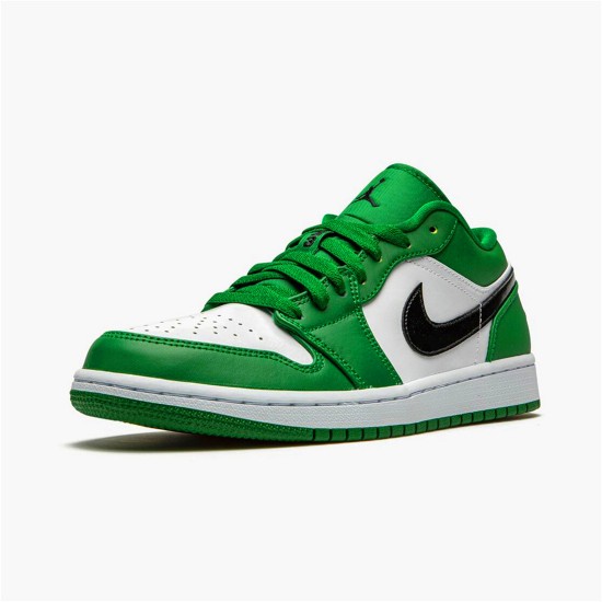 PK Sneakers Jordan 1 Low Pine Green Pine Green/Black-White 553558-301