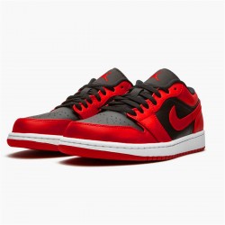 PK Sneakers Jordan 1 Low Reverse Bred Gym Red/Black-Gym Red-White 553558-606