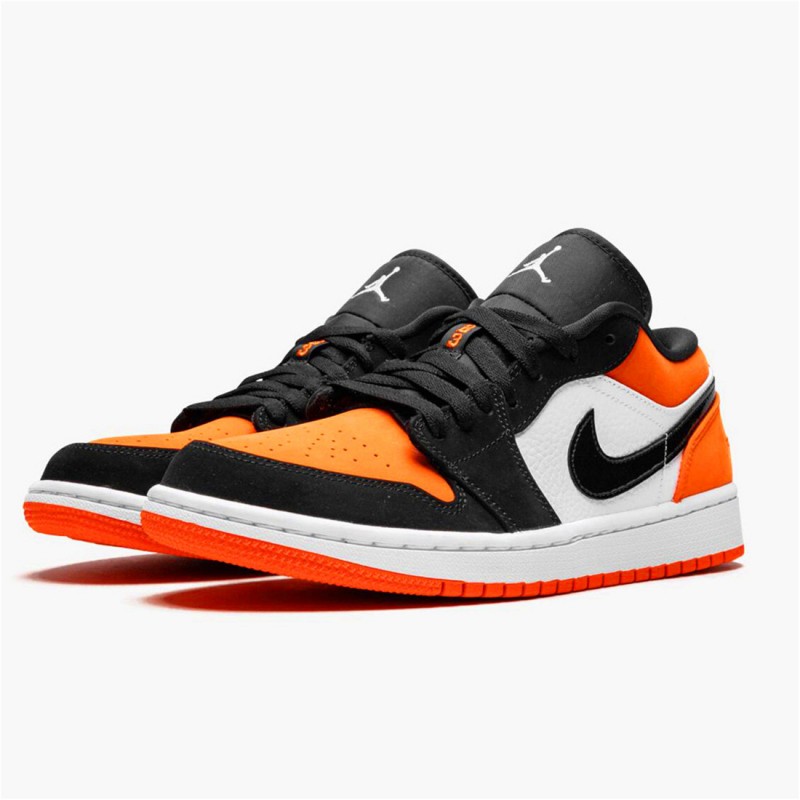 PK Sneakers Jordan 1 Low Shattered Backboard Orange/White/Black 553558-128