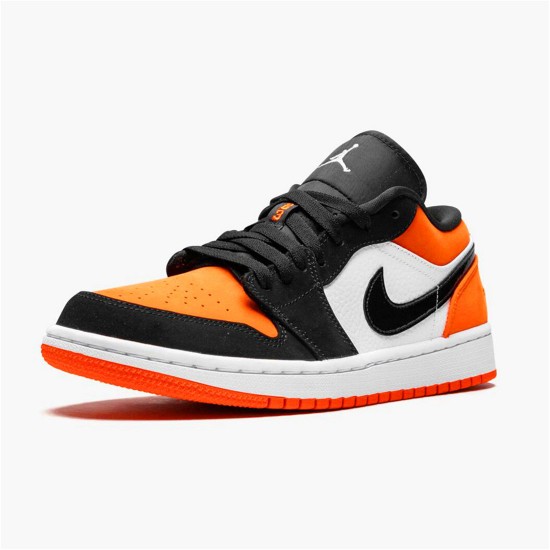 PK Sneakers Jordan 1 Low Shattered Backboard Orange/White/Black 553558-128