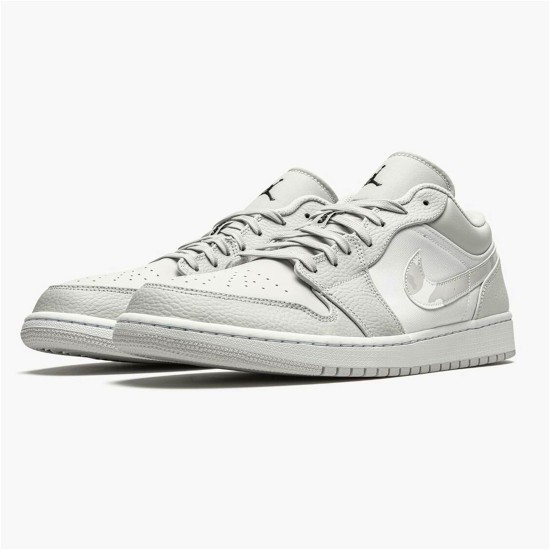 PK Sneakers Jordan 1 Low White Camo White/Black-Neutral Grey DC9036-100