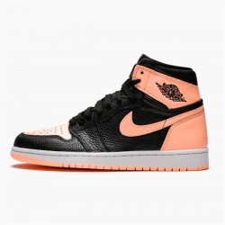 PK Sneakers Jordan 1 Retro High Black Crimson Tint Black/Crimson Tint-White-Hyper Pink-Mystic Green 555088-081