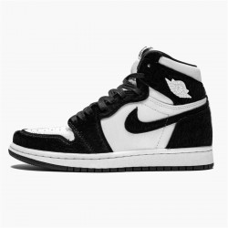 PK Sneakers Jordan 1 Retro High Panda (W) Black/Black-Metallic Gold-White CD0461-007