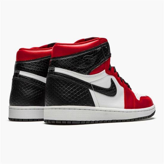 PK Sneakers Jordan 1 Retro High Satin Snake Chicago (W) Gym Red/White-Black CD0461-601