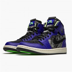PK Sneakers Jordan 1 High Zoom Air CMFT Bayou Boys New Orchid/Lime Blast/Black DC2133-500