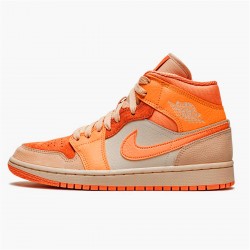 PK Sneakers Jordan 1 Mid Apricot Orange (W) Atomic Orange/Apricot Agate-Terra Blush DH4270-800