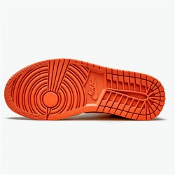 PK Sneakers Jordan 1 Mid Apricot Orange (W) Atomic Orange/Apricot Agate-Terra Blush DH4270-800