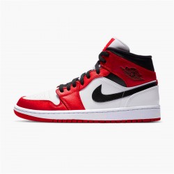 PK Sneakers Jordan 1 Mid Chicago (2020) White/Gym Red-Black 554724-173