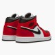 PK Sneakers Jordan 1 Mid Chicago Toe Black/Gym Red-White 554724-069