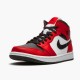 PK Sneakers Jordan 1 Mid Chicago Toe Black/Gym Red-White 554724-069