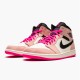 PK Sneakers Jordan 1 Mid Crimson Tint Crimson Tint/Hyper Pink-Black-Sail 852542-801