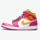 PK Sneakers Jordan 1 Mid Dia de los Muertos White/Fuchsia-Orange-Black DC0350-100