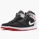 PK Sneakers Jordan 1 Mid Johnny Kilroy Black/Gym Red-Metallic Silver 554724-057