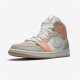 PK Sneakers Jordan 1 Mid Milan Sail/Light Bone-String-Shimmer CV3044-100