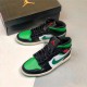 PK Sneakers Jordan 1 Mid Green Toe Black/Gym Red-White-Pine Green 554724-067