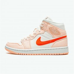 PK Sneakers Jordan 1 Mid SE Corduroy Sail Sail/Orange Quartz-White-Orange DA8009-108