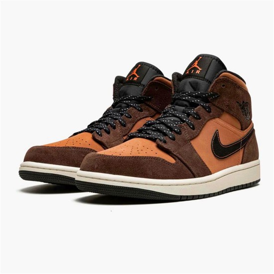 PK Sneakers Jordan 1 Mid SE Dark Chocolate Dark Chocolate/Archaeo Brown/Black/Crimson Bliss DC7294-200