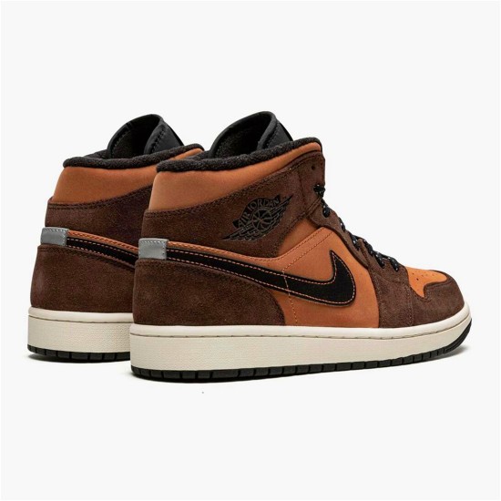 PK Sneakers Jordan 1 Mid SE Dark Chocolate Dark Chocolate/Archaeo Brown/Black/Crimson Bliss DC7294-200