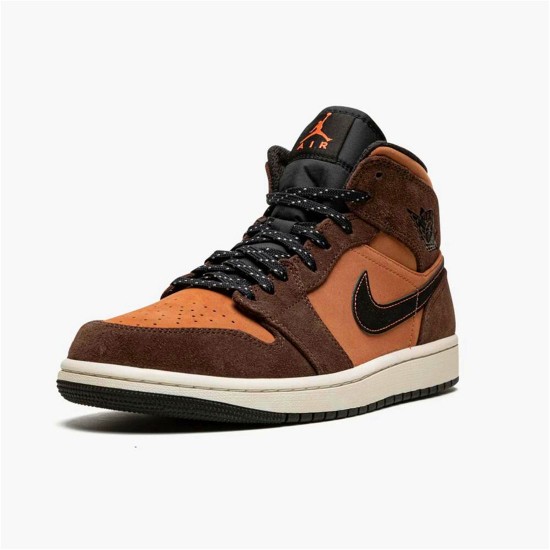 PK Sneakers Jordan 1 Mid SE Dark Chocolate Dark Chocolate/Archaeo Brown/Black/Crimson Bliss DC7294-200